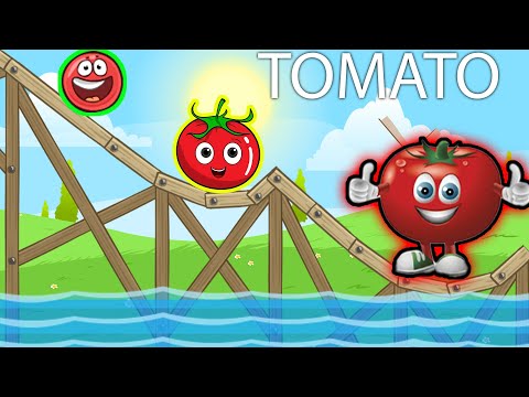 Tomato Farm in Red Ball 4 World Big Boss Fight