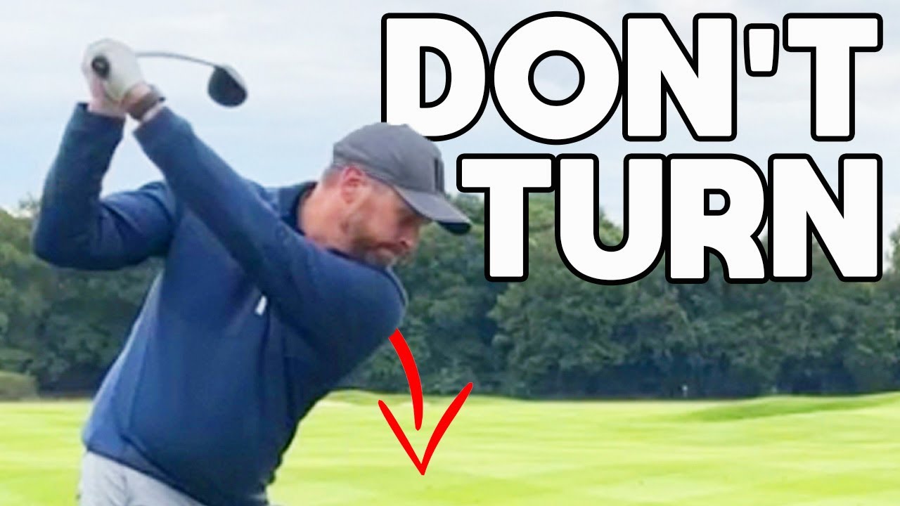 Don’t TURN Your Shoulders In The Golf Swing