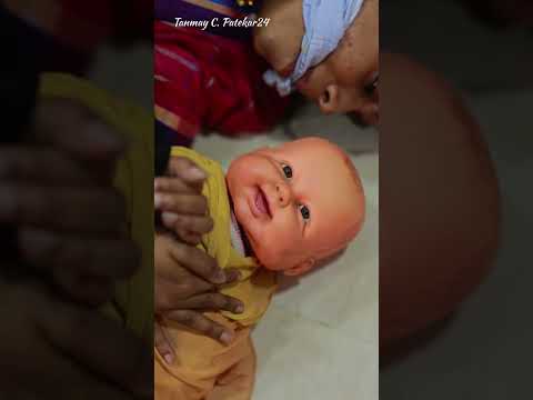 आईला न सांगता सोडून गेलेलं बाळ 🥺 नका त्याला असं करू बघा ते रडतयं मला आई व्हायचयं #tanmaypatekar24