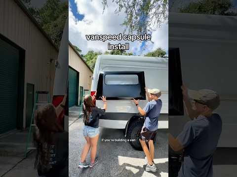 Vanspeed Capsule Install: the best addition for maximum space in your van conversion
