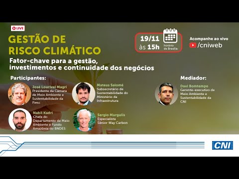 CNI – Gestão de Risco Climático
