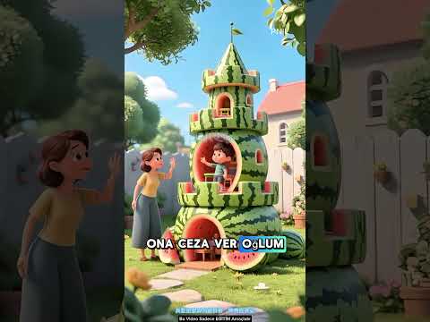En İyi Karpuzdan Yapılmış Kale 🍉🤩