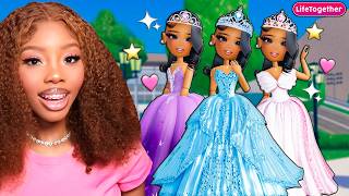 We Started A PRINCESS ONLY FAMILY | Roblox Life Together Rp Snapchat