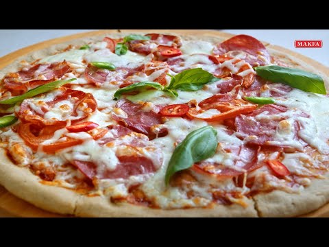 Блюда из муки MAKFA | Пицца на овсяном тесте