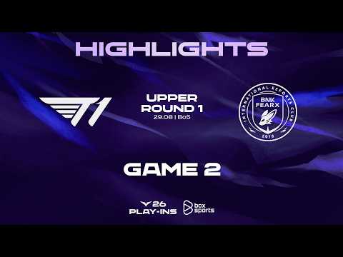 Highlights T1 vs <strong>BFX</strong> | Game 2 | 2026 LCK Playoffs Round 1