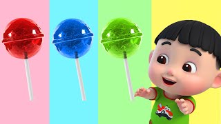 Colors Song | Learn Colors for Kids | Finger Family | Pandobi Nursery Rhymes & Kids Songs
