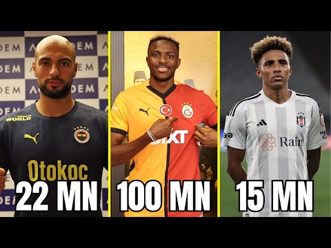 Süper Lig'in En Değerli 33 Futbolcusu