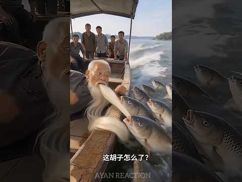 Fish Ate Grandpaโs Beard While He Was Sleeping ๐ฑ #shorts #shortsfeed #shortvideo