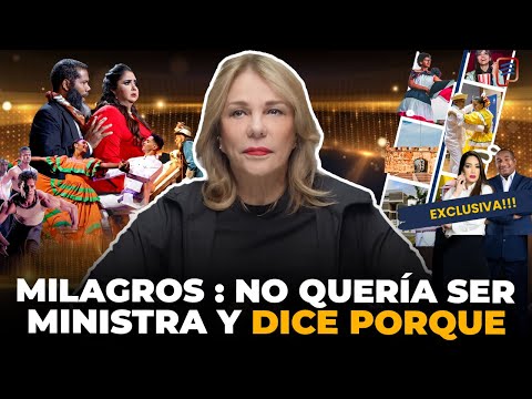 MILAGROS GERMÁN: NO QUERÍA SER MINISTRA Y DICE POR QUÉ. Y QUÉ HARÍA SI LA DESTITUYEN!😮🔥