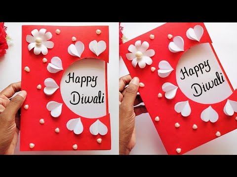 Diwali Special Greeting Card/ DIY Deepavali Card/ Greeting Card Idea/ DIY Festival Card Making Ideas