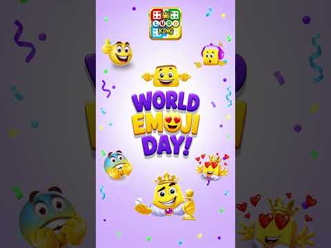 World Emojis Day 😊 | Emojis make every communication more fun 💛 #ludoking #worldemojiday