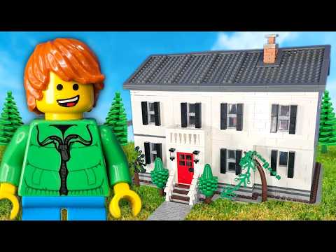 I Built My Childhood House in LEGO...