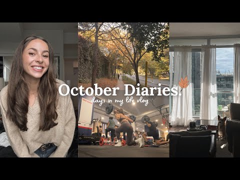 FALL HOME VLOG 🍂 cozy days at home, supplements, workouts & cooking.