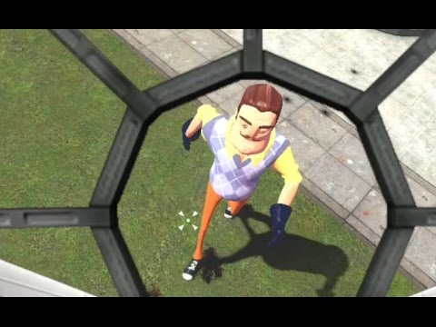 CAN HE BE KILLED!? - Gmod Scary Hello Neighbor Mod