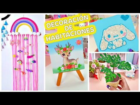 6 HAZLO TÚ MISMO - IDEAS LINDAS PARA DECORAR HABITACIONES #HAZLOTÚMISMO