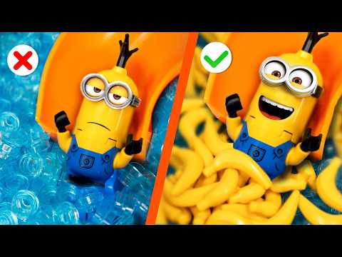Recreé a los Minions en LEGO | DESPICABLE ME 4 Hecho de Piezas