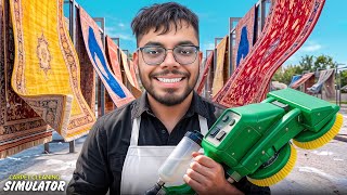 I Hired A Automatic Robot For Cleaning Carpets - Carpet Cleaning Simulator - Part 3 
