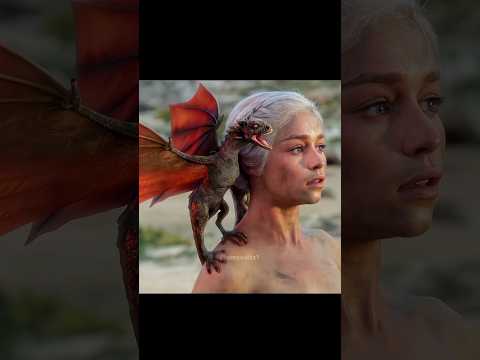 Daenerys Dragons Birth🥹🐉 | Mother of Dragons❤️ | Khaleesi | GAME Of Thrones | Dragons Edit | got