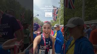 RUN THE TCS LONDON MARATHON WITH ME 🇬🇧🤍🤩 #londonmarathon