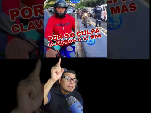 MOTOCICLISTA ABUSIVO MULTADO ๐ #elsalvador #nayibbukele #usa #shorts #shortvideo #short #shortsfeed