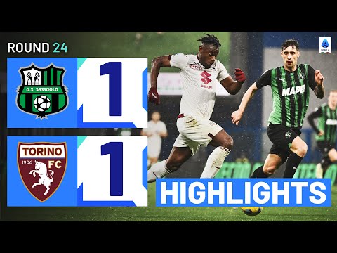 SASSUOLO-TORINO 1-1 | HIGHLIGHTS | Sassuolo end losing streak | Serie A 2023/24