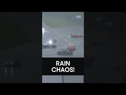 Slick Tires + Rain = CHAOS! 😮 | Total Energies 24hours of Spa