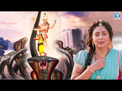 श्री कृष्ण ने किया कालिया नाग का संघार | Yashomati Maiyaa Ke Nandlala | Krishna Serial | Latest Ep