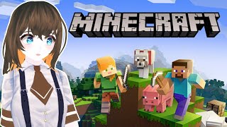 [LIVE] 【Minecraft】生まれてはじめての一人マイクラ　その1