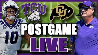 TCU Postgame LIVE 11 / COLORADO