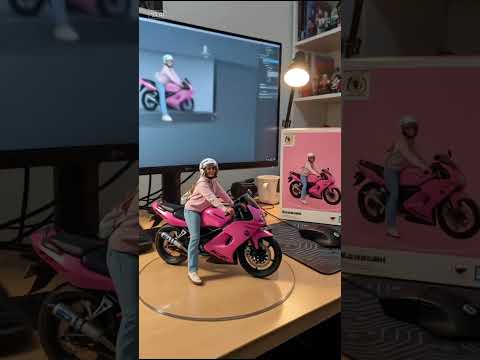 Miniatur bergerak #fyp #miniatur #ninjarrold #ninjapink