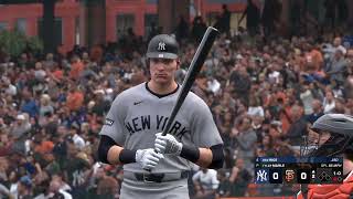 New York Yankees vs San Francisco Giants. MLB The Show 26 Franchise Mode game 3 of 3
