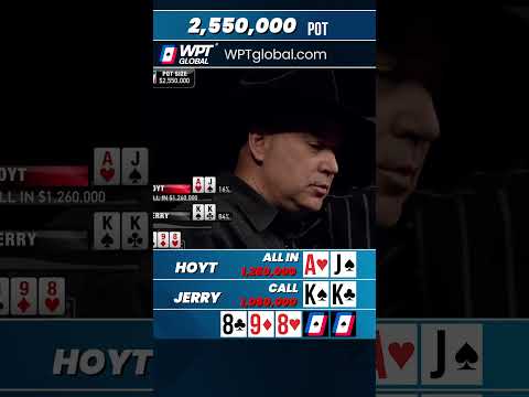 Can Hoyt Find His Miracle Ace on the Turn? #shorts