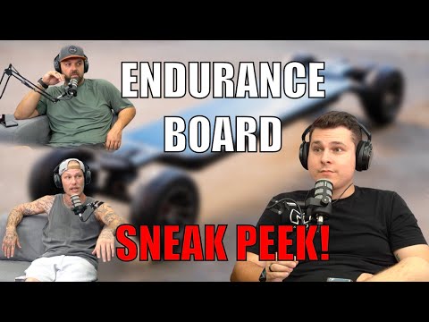 Esk8Exchange Podcast | Episode 038: FIRST LOOK AT OUR NEW BOARD!