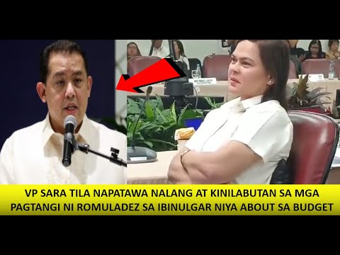 VP SARA HARAP HARAPANG GINAWANG SINUNGALING NI ROMUADEZ MGA KA DUTERTE KAKASUHAN SI ROMUALDEZ