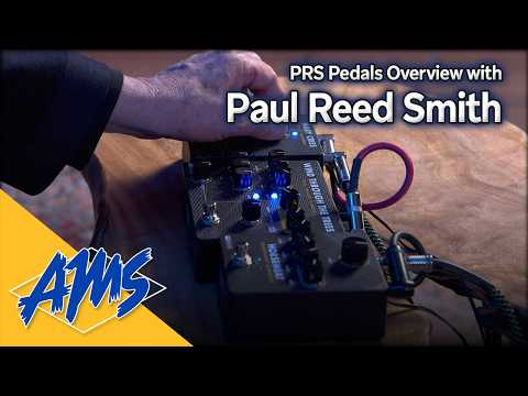 Paul Reed Smith Walks Us Through his PRS Pedals: Mary Cries, Wind Through The Trees, & the Horsemeat