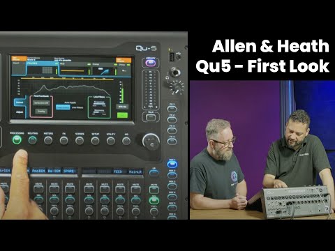 Allen & Heath Qu-5 mixer - Overview & New Features