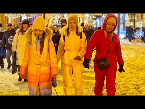 Стрит стайл по-русски Новогодний Петербург Рождество Зимний туризм в России