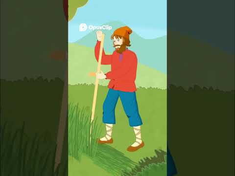 Петушок подавился бобом! Как кузнец его спас