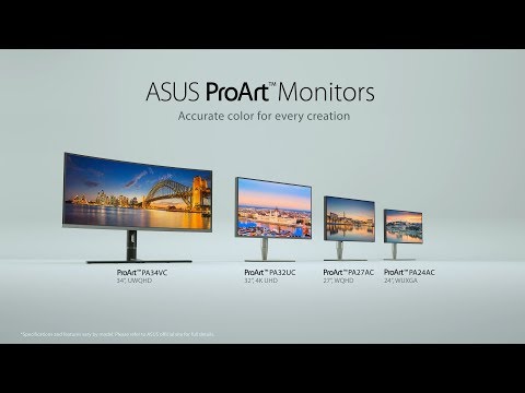 ASUS ProArt Series Monitor Product Video