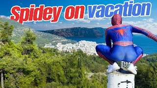GermanSpidey's crazy dream 😱 (FUNNY) #germanspidey #spiderman