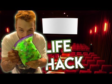 I Sneaked Unlimited Candy Into A Cinema With This Simple Life Hack