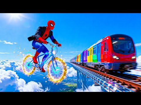 Spiderman Ko Mila Jadui Cycle #spiderman