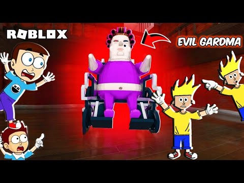 Roblox Escape Evil Grandma 👵 | Anuj and Sanuj Gameplay