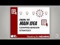 Finding the Best Main Idea in Informational Texts