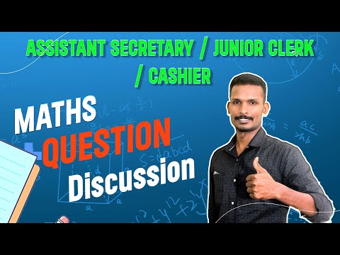 CSEB ASSISTANT SECRETARY / JUNIOR CLERK / CASHIER: LIVE CLASS : QUESTION DISCUSSION