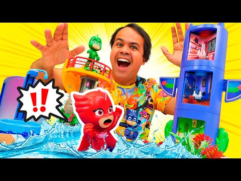 PJ Masks no Parque Aquático: Hora de se Divertir! Vídeo Infantil