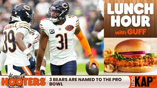 🍔 REKAP Lunch Hour with Guff: 3 Bears named to Pro Bowl with 49ers on deck