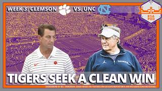 Clemson's Crucial Test: Will UNC Upset Dabo Swinney in CFB Week 3?