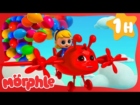 Morphle the Plane Saves the Balloons! | MORPHLE | Moonbug Kids - Art for Kids 🖌️