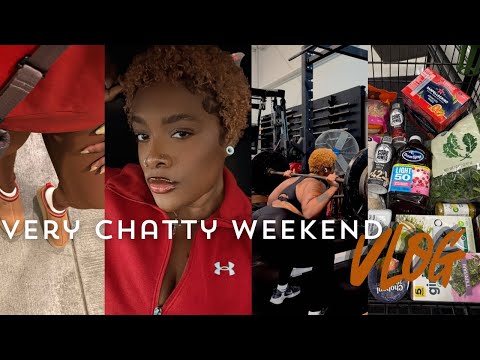 VLOG | NEW GYM, WHO DIS!? 😜 TikTok drama, NEW LOW WEIGHT, mini grocery haul